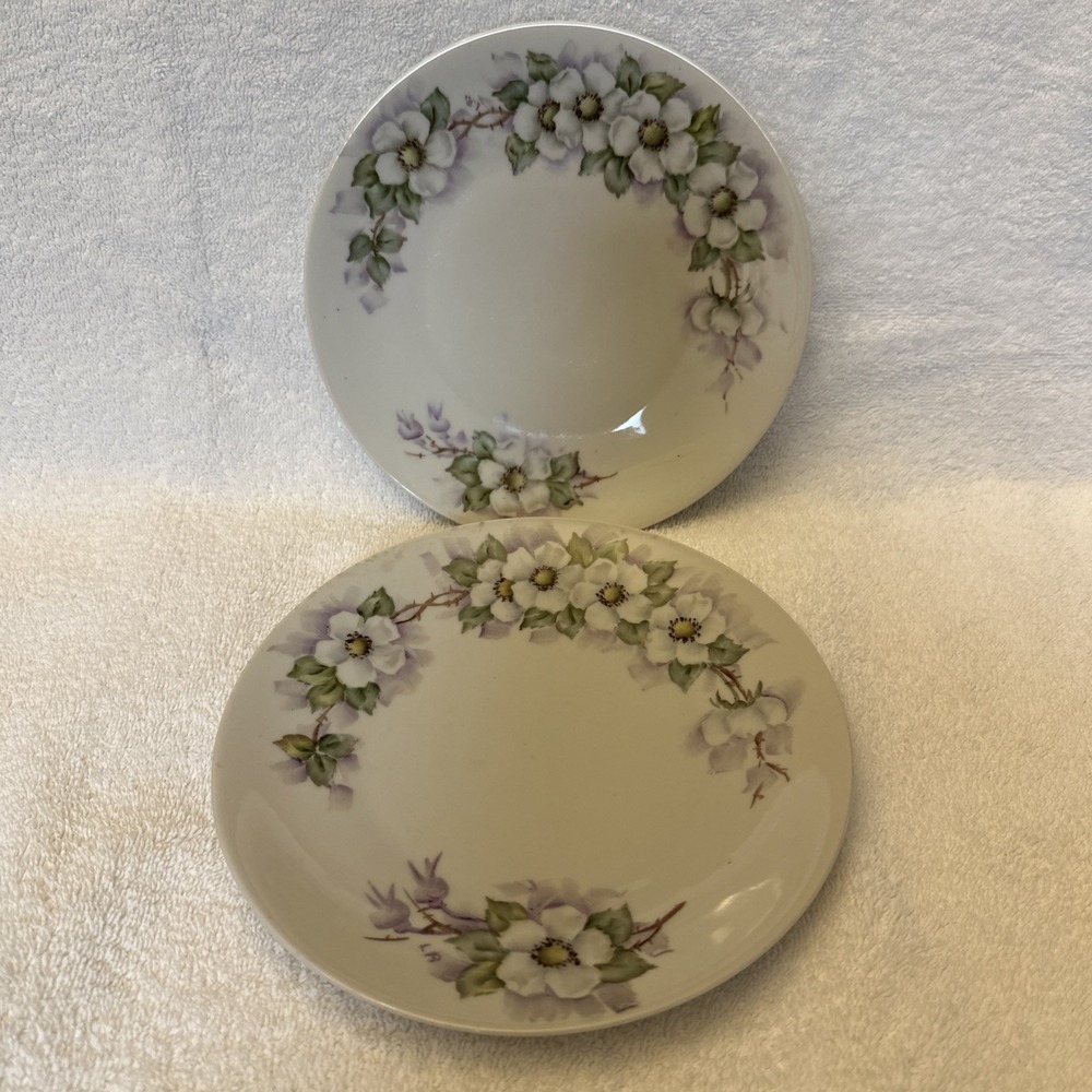 PLANKENHAMMER FLOSS Bavaria (Set of 2) Porcelain Salad Dessert Plate‎ 7.75"